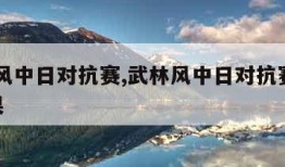 武林风中日对抗赛,武林风中日对抗赛2023结果