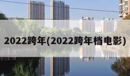 2022跨年(2022跨年档电影)