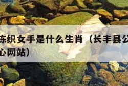 天冷不冻织女手是什么生肖（长丰县公共资源交易中心网站）