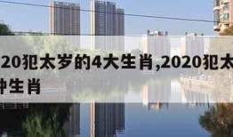 2020犯太岁的4大生肖,2020犯太岁5种生肖