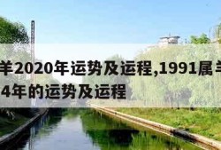 属羊2020年运势及运程,1991属羊2024年的运势及运程