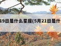 5月19日是什么星座(5月21日是什么星座)