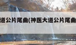 神医大道公片尾曲(神医大道公片尾曲郑少秋)