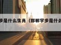 邯郸学步是什么生肖（邯郸学步是什么生肖打一肖）