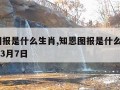 知恩图报是什么生肖,知恩图报是什么生肖2022年3月7日