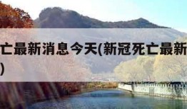 新冠死亡最新消息今天(新冠死亡最新消息今天新增)