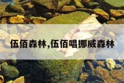 伍佰森林,伍佰唱挪威森林