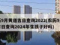 农历9月黄道吉日查询2022(农历9月黄道吉日查询2024年生孩子好吗)