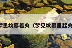 梦见坟墓着火（梦见坟墓里起火）