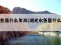 湖光水色是什么生肖(湖光水色是什么生肖呢)