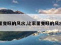 让家里变旺的风水,让家里变旺的风水绿植