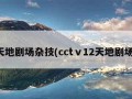 天地剧场杂技(cctⅴ12天地剧场)