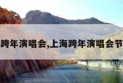 上海跨年演唱会,上海跨年演唱会节目单