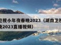 湖南卫视小年夜春晚2023（湖南卫视小年夜春晚2023直播视频）