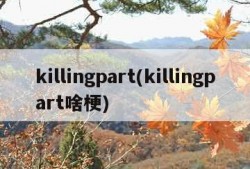 killingpart(killingpart啥梗)