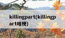 killingpart(killingpart啥梗)