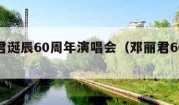 邓丽君诞辰60周年演唱会（邓丽君66周年）