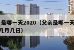 父亲是哪一天2020（父亲是哪一天2023年几月几日）