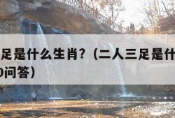 二人三足是什么生肖?（二人三足是什么生肖?一360问答）