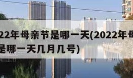 2022年母亲节是哪一天(2022年母亲节是哪一天几月几号)