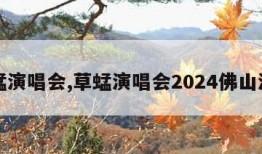 草蜢演唱会,草蜢演唱会2024佛山演出