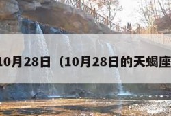 10月28日（10月28日的天蝎座）