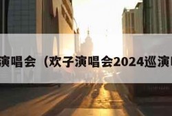 欢子演唱会（欢子演唱会2024巡演时间）