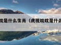 虎视眈眈是什么生肖（虎视眈眈是什么生肖啊）