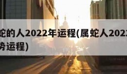 属蛇的人2022年运程(属蛇人2022年运势运程)