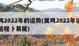 属鸡2022年的运势(属鸡2022年运势及运程卜易居)