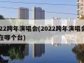 2022跨年演唱会(2022跨年演唱会肖战在哪个台)