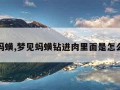 梦见蚂蟥,梦见蚂蟥钻进肉里面是怎么回事