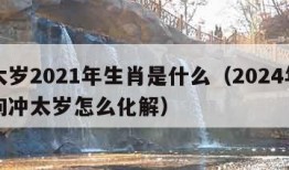 犯太岁2021年生肖是什么（2024年生肖狗冲太岁怎么化解）