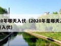 2020年哪天入伏（2020年是哪天入伏几点入伏）