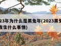 2023年为什么是黑兔年(2023黑兔年会发生什么事情)