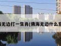 佛海无边打一生肖(佛海无边什么意思)