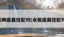 天蝎座最佳配对(水瓶座最佳配对)