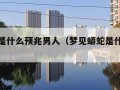 梦见蛇是什么预兆男人（梦见蟒蛇是什么预兆男人）